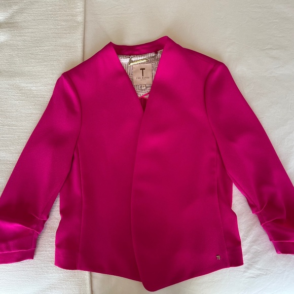 TED BAKER - Pink Jacket - Size 2 (US6) - Picture 12 of 13